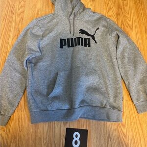 Puma Gray Men's Hoodie